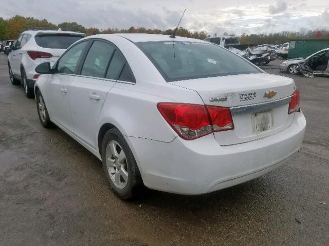 1G1PE5S97B7227164 - 2011 CHEVROLET CRUZE LT WHITE photo 3