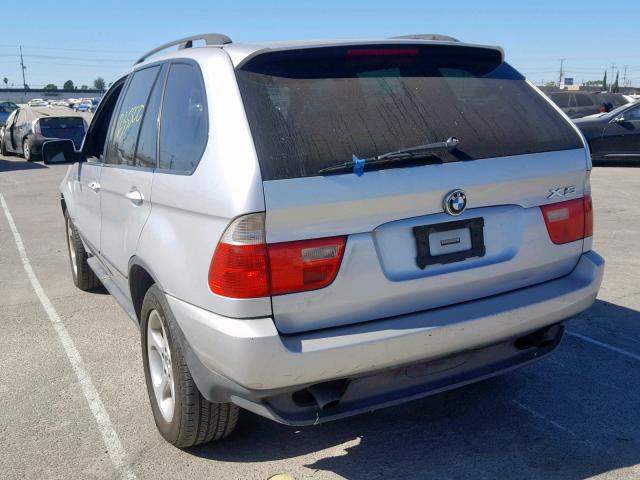 WBAFA53581LM89871 - 2001 BMW X5 3.0I SILVER photo 3