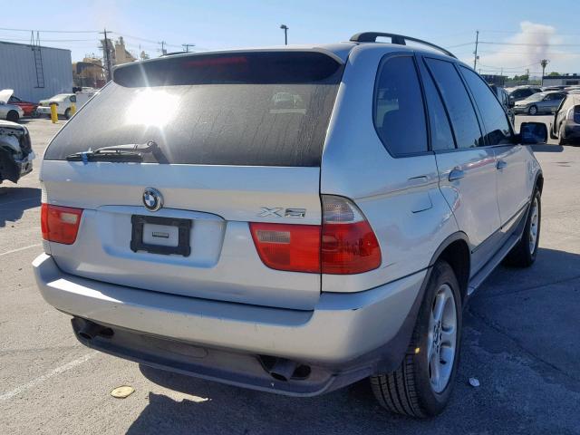 WBAFA53581LM89871 - 2001 BMW X5 3.0I SILVER photo 4