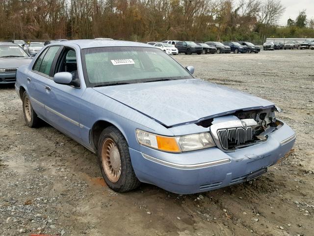 2MEFM75WXWX605155 - 1998 MERCURY GRAND MARQ BLUE photo 1