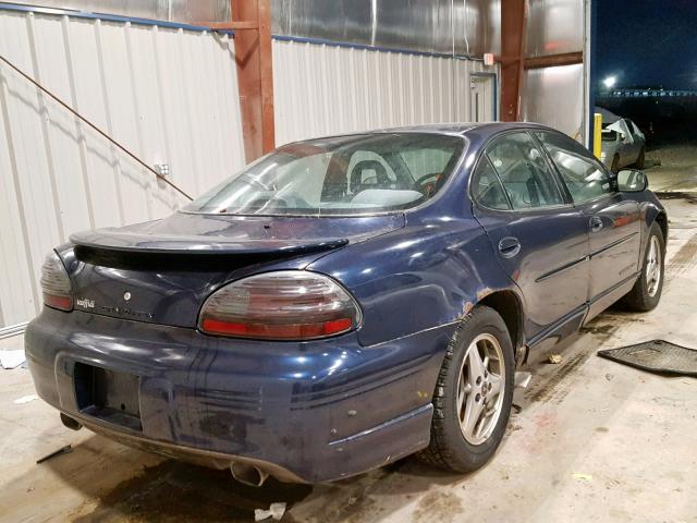 1G2WP52KX2F292729 - 2002 PONTIAC GRAND PRIX BLUE photo 4