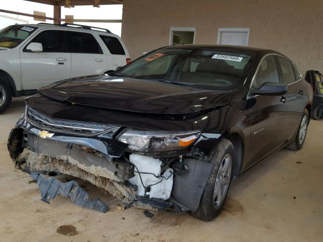 1G1ZB5ST1GF197850 - 2016 CHEVROLET MALIBU LS 黑色 照片 2