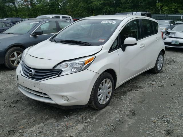 3N1CE2CP2EL370642 - 2014 NISSAN VERSA NOTE WHITE photo 2