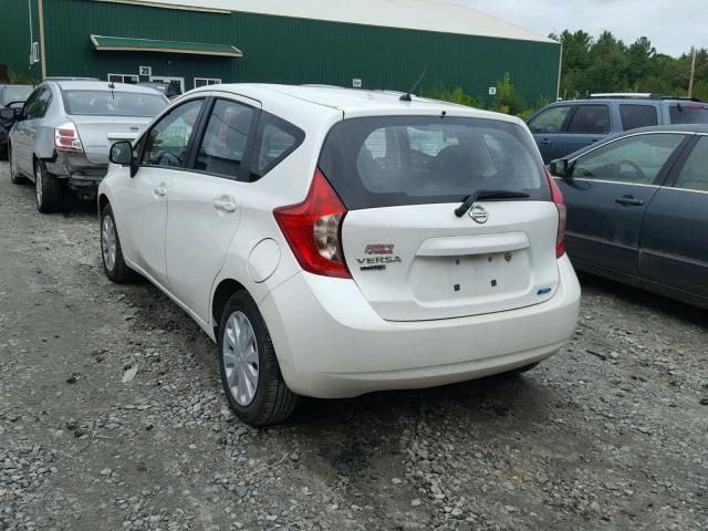 3N1CE2CP2EL370642 - 2014 NISSAN VERSA NOTE WHITE photo 3