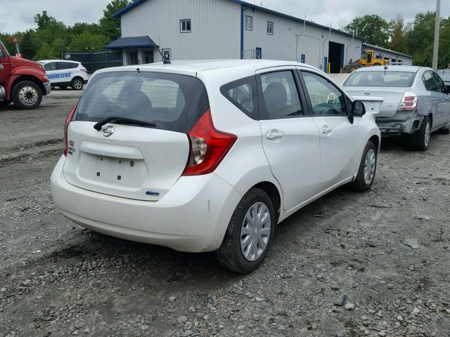 3N1CE2CP2EL370642 - 2014 NISSAN VERSA NOTE WHITE photo 4