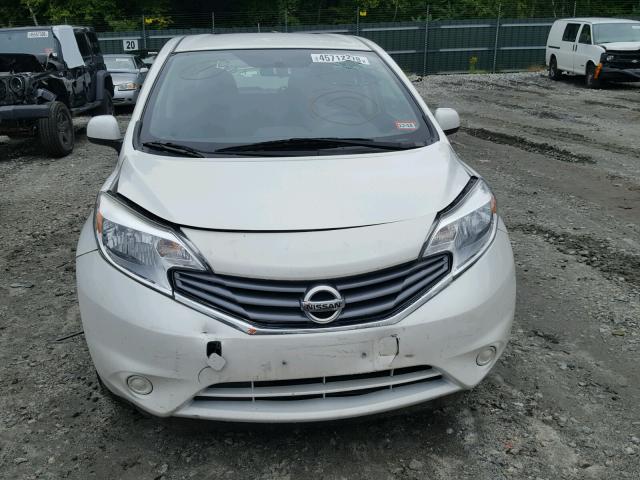 3N1CE2CP2EL370642 - 2014 NISSAN VERSA NOTE WHITE photo 9