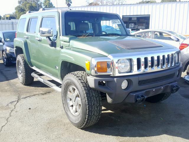 5GTDN136468107404 - 2006 HUMMER H3 GREEN photo 1