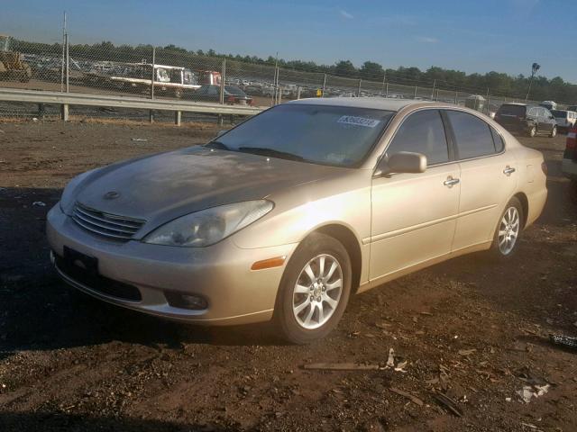 JTHBF30G420052321 - 2002 LEXUS ES 300 GOLD photo 2