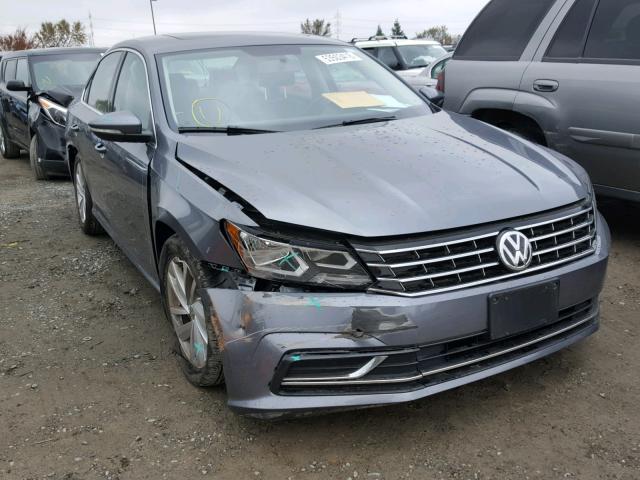 1VWBA7A32JC000750 - 2018 VOLKSWAGEN PASSAT SE GRAY photo 1