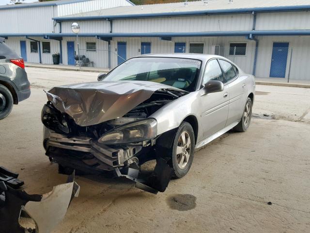 2G2WP552061143240 - 2006 PONTIAC GRAND PRIX SILVER photo 2