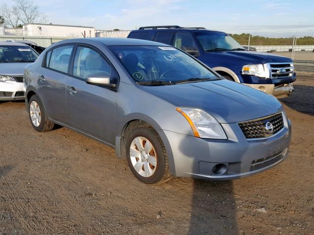 3N1AB61E48L705493 - 2008 NISSAN SENTRA 2.0 GRAY photo 1