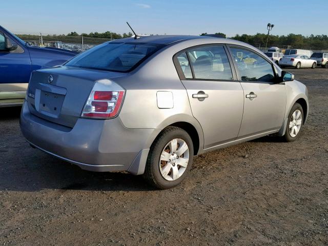 3N1AB61E48L705493 - 2008 NISSAN SENTRA 2.0 GRAY photo 4