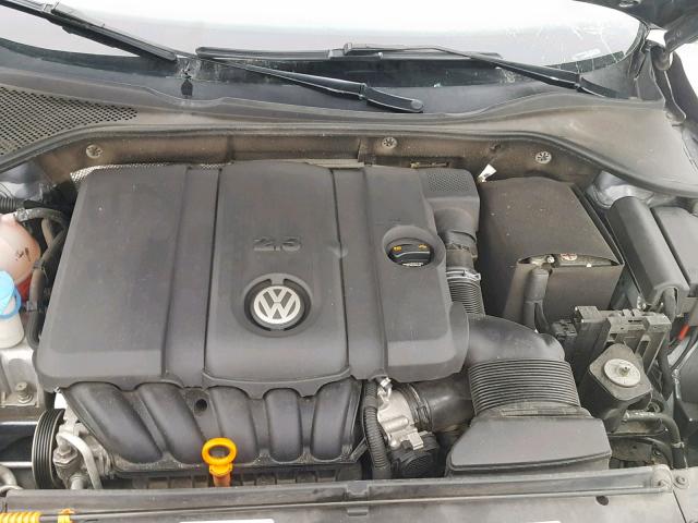 1VWAH7A36DC046111 - 2013 VOLKSWAGEN PASSAT S GRAY photo 7