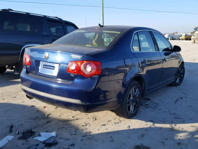 3VWSF71K07M088004 - 2007 VOLKSWAGEN JETTA 2.5 BLUE photo 4