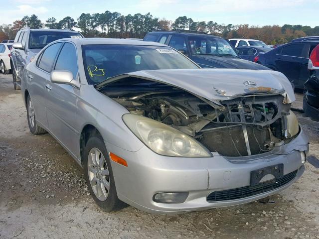 JTHBF30G730138515 - 2003 LEXUS ES 300 SILVER photo 1