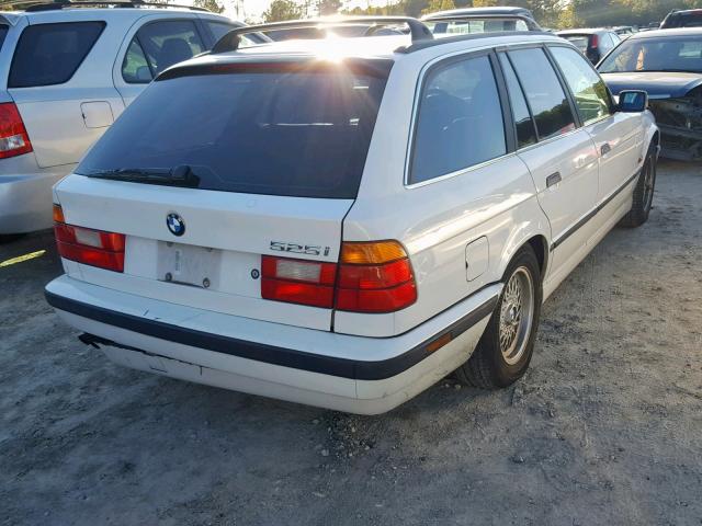 WBAHJ632XSGD25393 - 1995 BMW 525 IT AUT WHITE photo 4