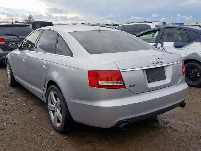 WAUAH74F66N132919 - 2006 AUDI A6 3.2 SILVER photo 3