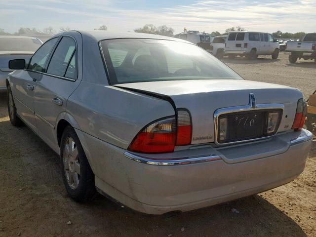 1LNHM86S94Y624560 - 2004 LINCOLN LS WHITE photo 3