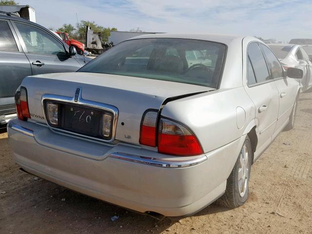 1LNHM86S94Y624560 - 2004 LINCOLN LS WHITE photo 4