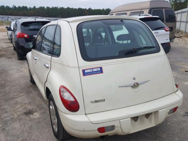 3A4FY48B67T622710 - 2007 CHRYSLER PT CRUISER WHITE photo 3