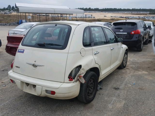 3A4FY48B67T622710 - 2007 CHRYSLER PT CRUISER WHITE photo 4