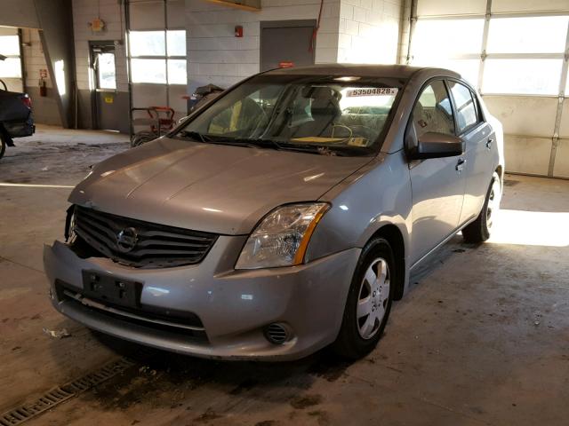 3N1AB6AP6CL735962 - 2012 NISSAN SENTRA 2.0 SILVER photo 2