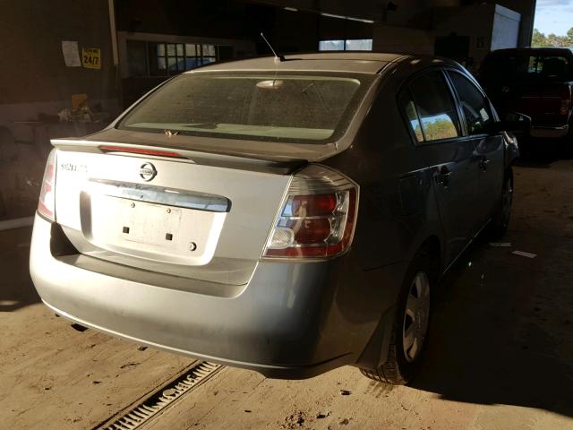 3N1AB6AP6CL735962 - 2012 NISSAN SENTRA 2.0 SILVER photo 4