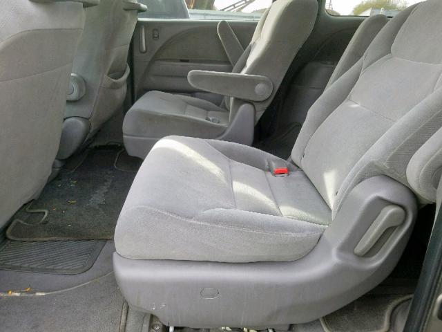 5FNRL38239B024667 - 2009 HONDA ODYSSEY LX SILVER photo 6