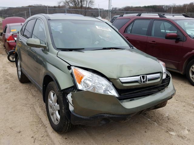 5J6RE48719L050087 - 2009 HONDA CR-V EXL GREEN photo 1