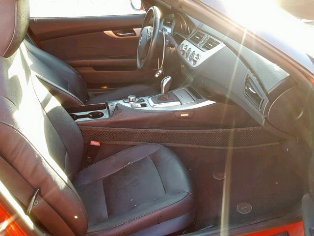 WBALL5C52DJ104480 - 2013 BMW Z4 SDRIVE2 RED photo 5