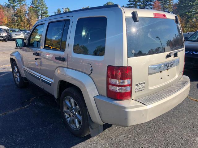 1J8GN58K88W172054 - 2008 JEEP LIBERTY LI SILVER photo 3