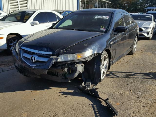 19UUA66286A039045 - 2006 ACURA 3.2TL BLACK photo 2