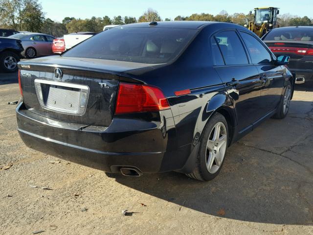 19UUA66286A039045 - 2006 ACURA 3.2TL BLACK photo 4