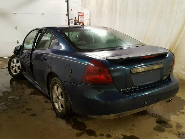 2G2WP552061179168 - 2006 PONTIAC GRAND PRIX GREEN photo 3