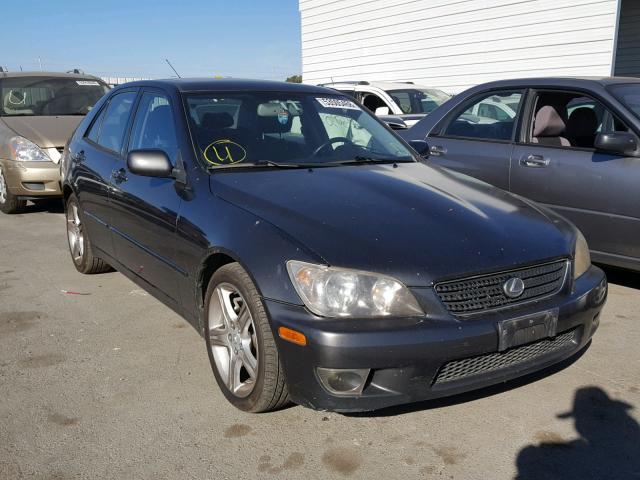 JTHBD192440092936 - 2004 LEXUS IS 300 BLACK photo 1