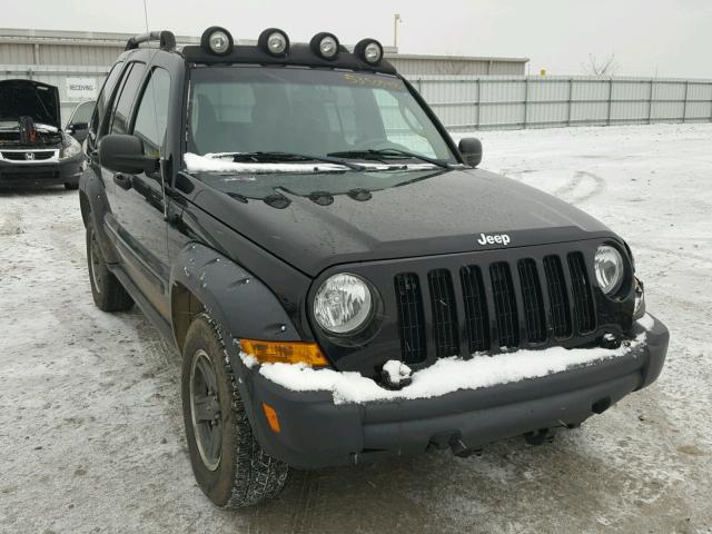 1J4GL38K16W218946 - 2006 JEEP LIBERTY RE BLACK photo 1