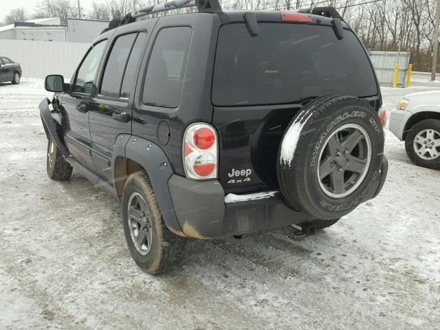 1J4GL38K16W218946 - 2006 JEEP LIBERTY RE BLACK photo 3