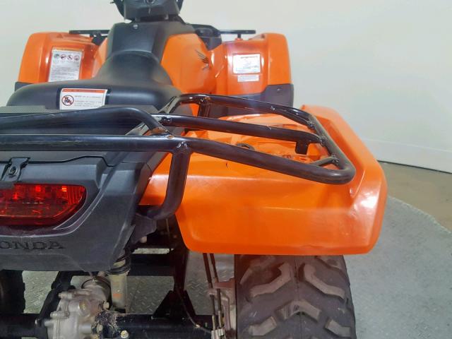 1HFTE40K0J4403189 - 2018 HONDA TRX420 FM ORANGE photo 14