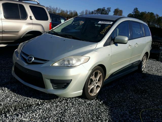 JM1CR293180312836 - 2008 MAZDA 5 TAN photo 2