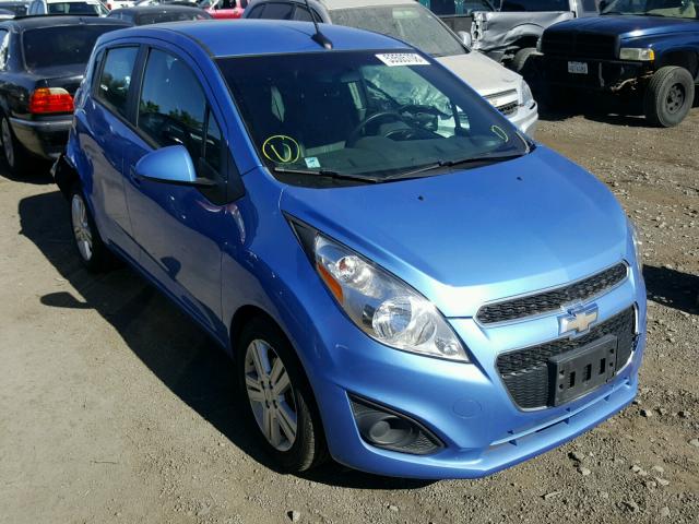 KL8CA6S99EC466176 - 2014 CHEVROLET SPARK LS BLUE photo 1