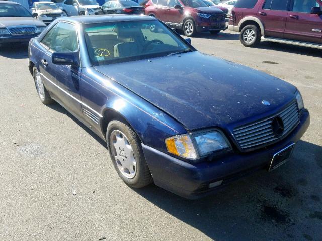 WDBFA63E5SF109182 - 1995 MERCEDES-BENZ SL 320 BLUE photo 1