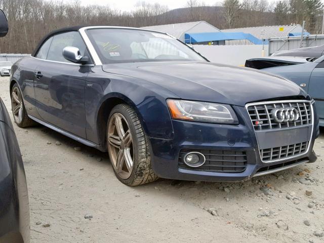 WAUVGAFH1BN021432 - 2011 AUDI S5 PRESTIG BLUE photo 1