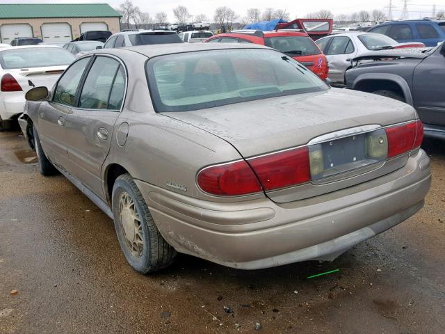 1G4HR54K3YU347856 - 2000 BUICK LESABRE LI BEIGE photo 3