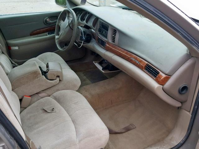 1G4HR54K3YU347856 - 2000 BUICK LESABRE LI BEIGE photo 5