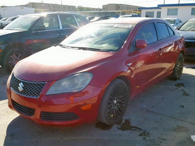 JS2RE9A39C6101017 - 2012 SUZUKI KIZASHI SE RED photo 2