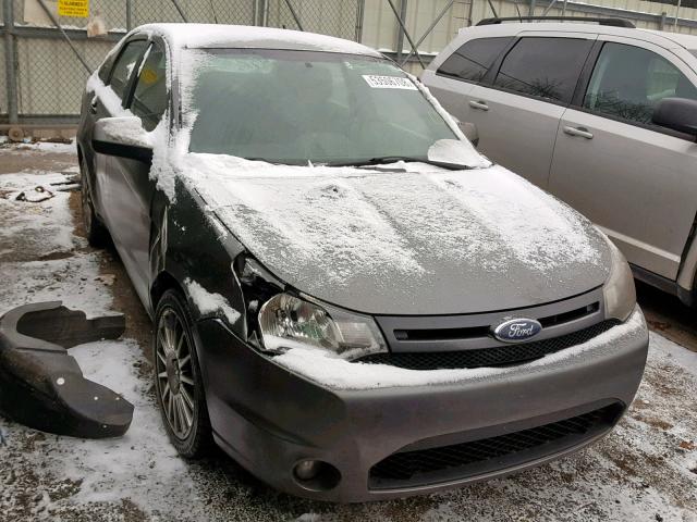 1FAHP3GN9AW235745 - 2010 FORD FOCUS SES GRAY photo 1