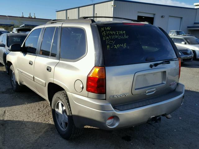 1GKDS13S332143150 - 2003 GMC ENVOY TAN photo 3