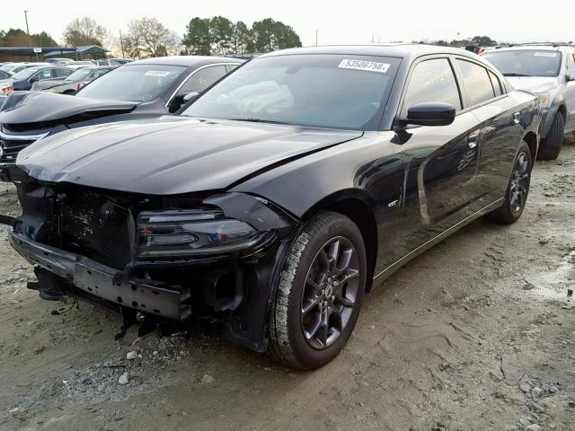 2C3CDXJG8JH148193 - 2018 DODGE CHARGER GT BLACK photo 2