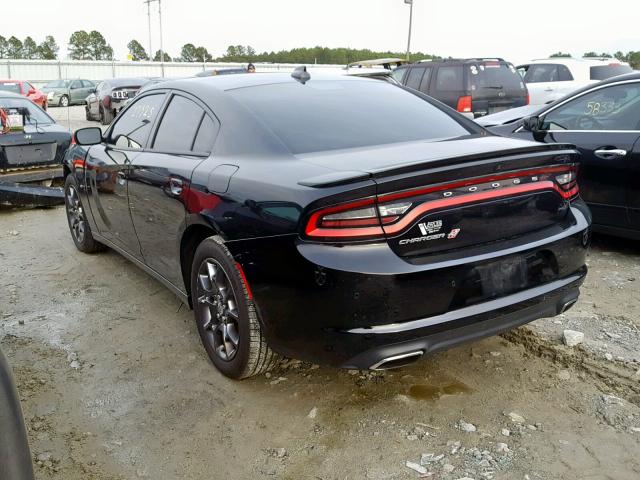 2C3CDXJG8JH148193 - 2018 DODGE CHARGER GT BLACK photo 3