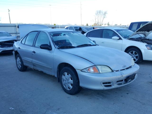 1G1JC524627396401 - 2002 CHEVROLET CAVALIER B SILVER photo 1